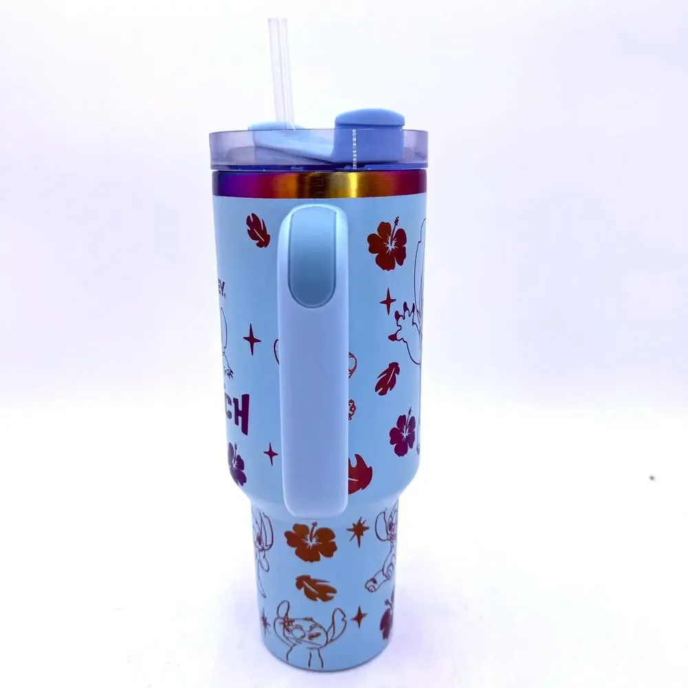 Stanley Lilo & Stitch Blue Mug with Colorful Design Tumbler - Picture 3 of 8